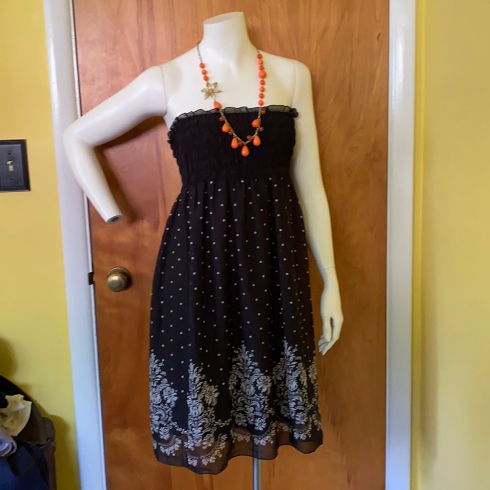 Forever 21 strapless summer dress